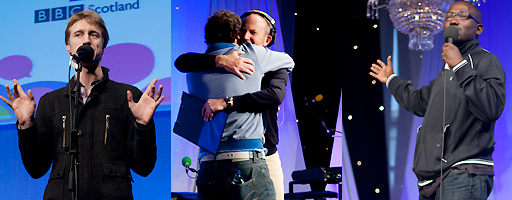 Sammy J, Patrick Monaghan and Hannibal Buress