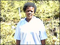 Grenadian farmer Gertrude Bobb