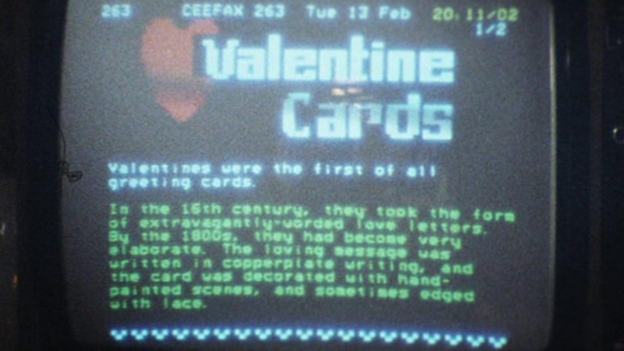 Ceefax Valentines, 1979