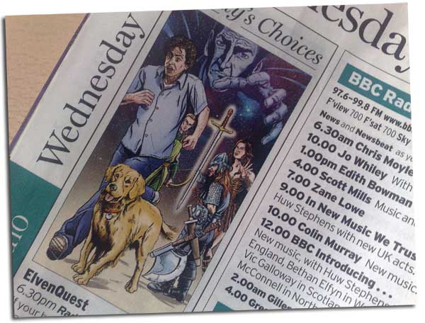 Elvenquest from the Radio Times