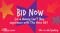 Fancy a VIP Experience with The Voice and Children In Need?