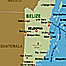 Belize-Guatemala map