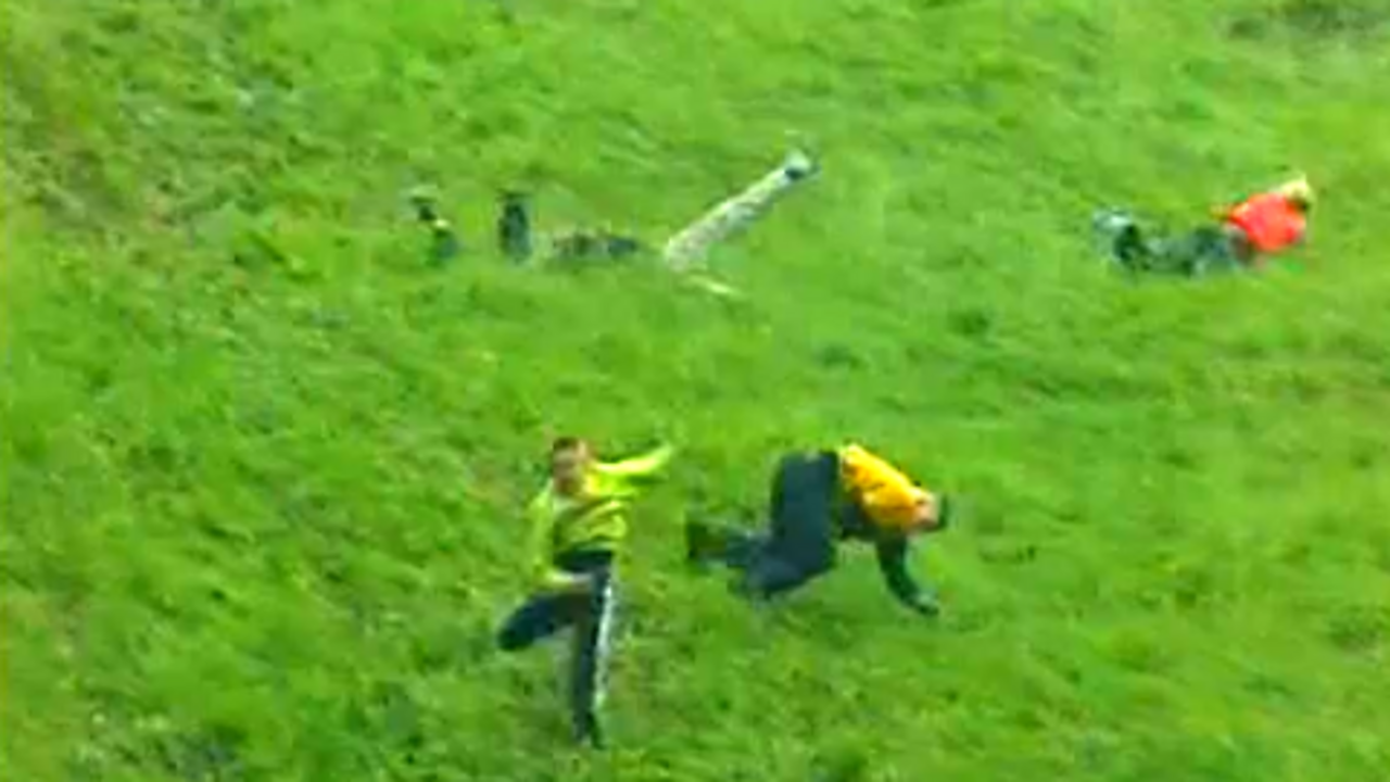 Gloucestershire Cheese Race, 1999