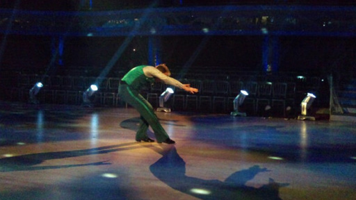 Jason Donovan dancing