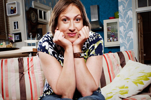Writer and actress, Miranda Hart.