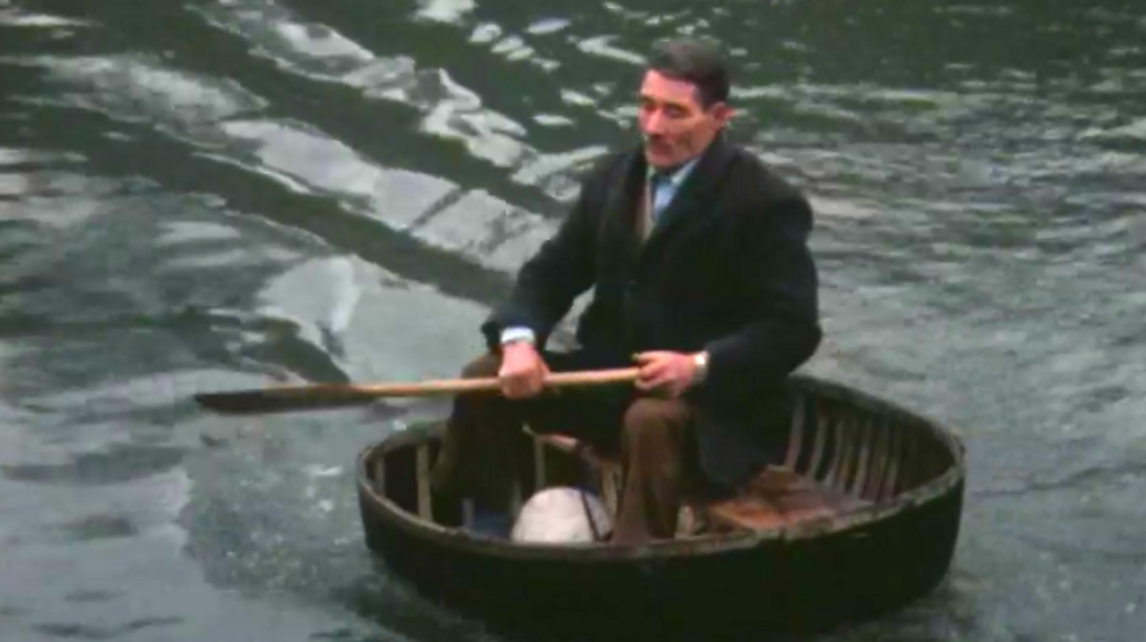 Shrewsbury's boating ball boy, 1975