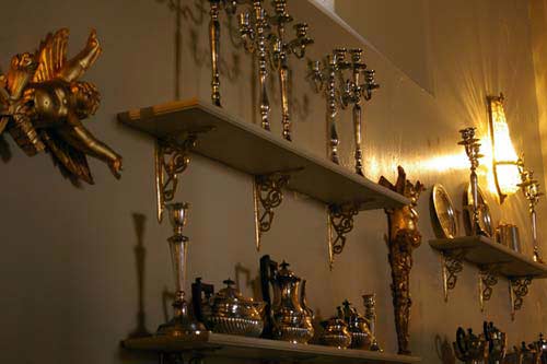 Antique candlesticks