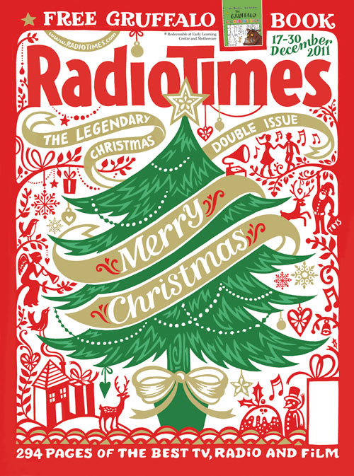 The front cover of the 2011 Christmas Radio times