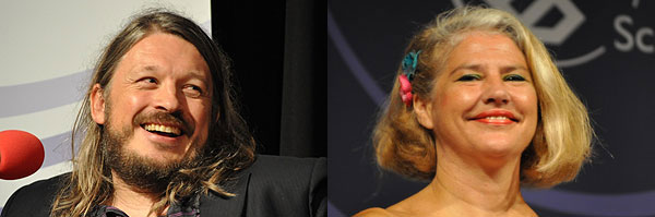 Richard Herring and Denise Black