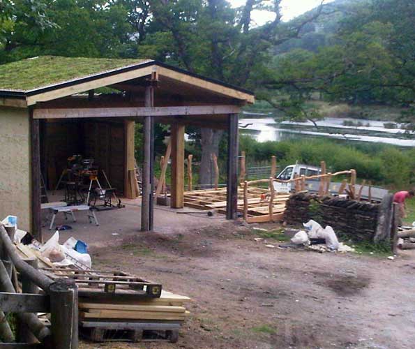 Springwatch studio at Ynys-hir
