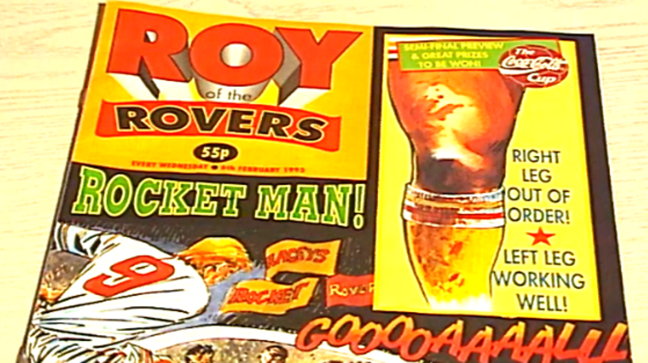 Roy of the Rovers comic discontinued, 1993