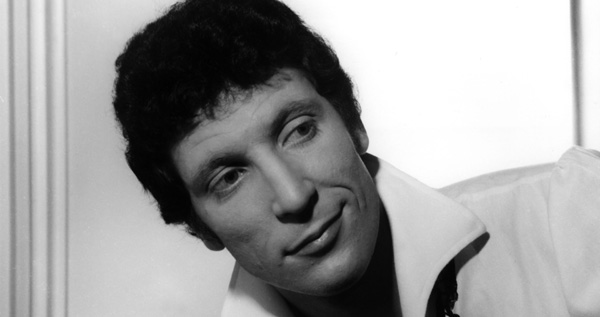 Tom Jones on Top of the Pops in 1965, from the BBC's picture library