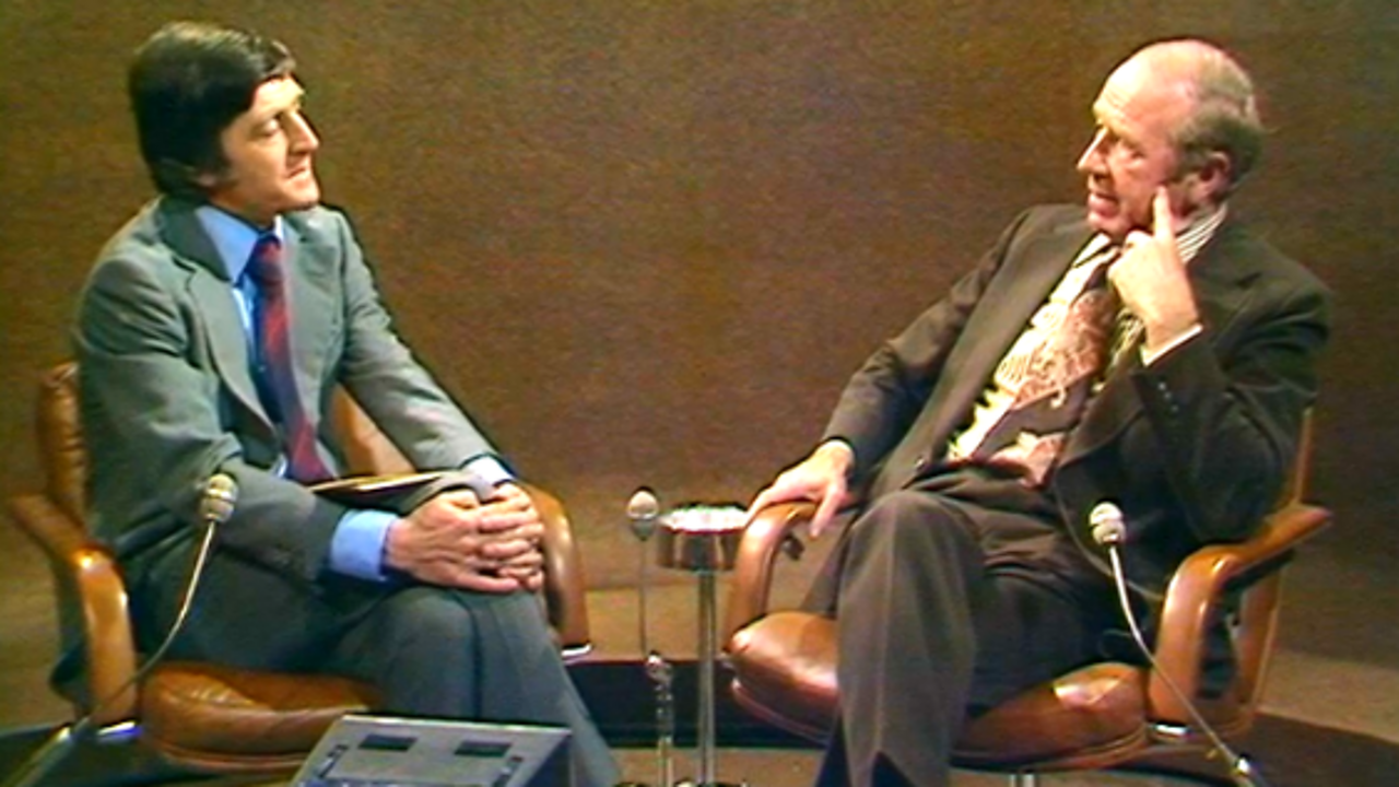 Sir Matt Busby interviewed, 1973
