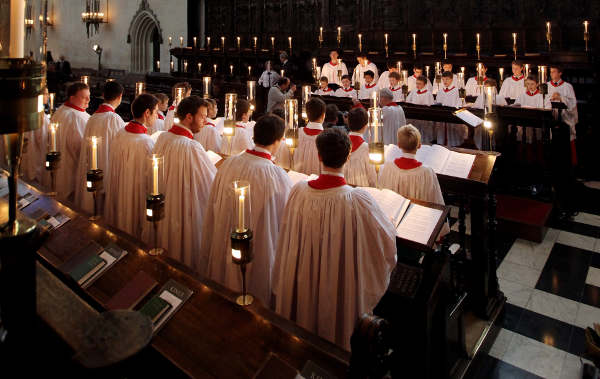 Photo of King's College Choir, Cambridge. Photo © Getty