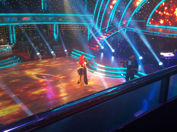 Matt Baker and Aliona Vilani in the Strictly dress rehearsal