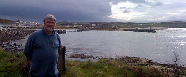 Richard Green, who was part of the team of islanders who negotiated the Rathlin Island Executive Policy.