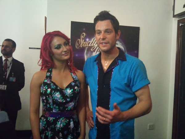 Matt Baker and Aliona Vilani