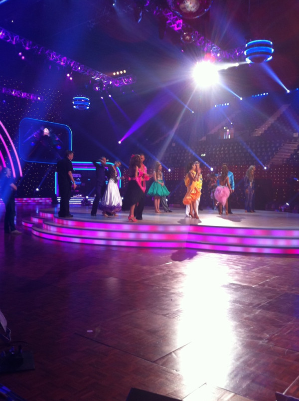 Dancers on the dancefloor