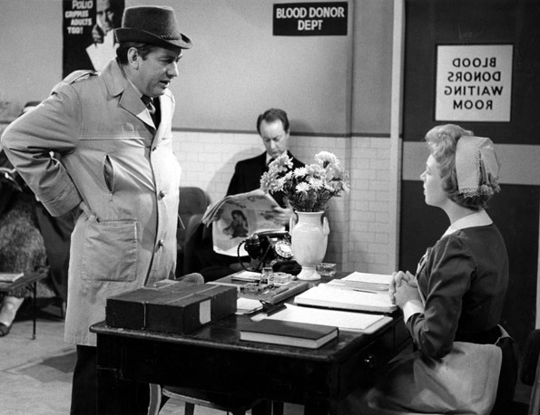 Tony Hancock and June Whitfield
