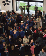 Children at the Doctor Who event, Sunderland University