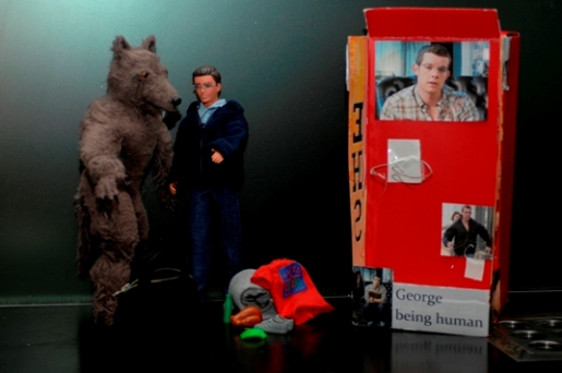 The George side of the box