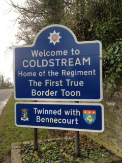 Welcome to Coldstream roadsign.