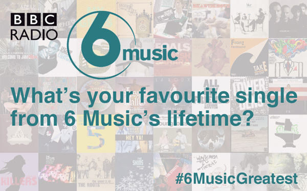 What's the greatest song in 6 Music's history?