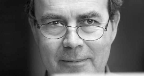 Nick Clarke in the World at One Studio in March 2002