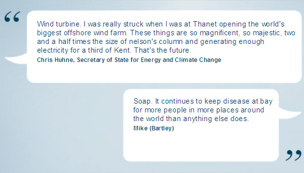 Two of the suggestions sent in by listeners for the 100th object in BBC Radio 4's A History of the World in 100 Objects.