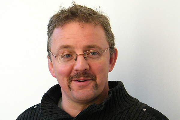 Bruce MacGregor participating in the Movember challenge.