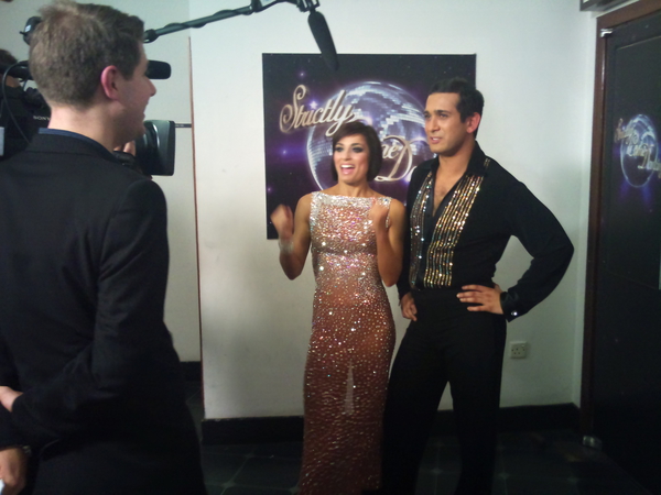 Jimi Mistry and Flavia Cacace
