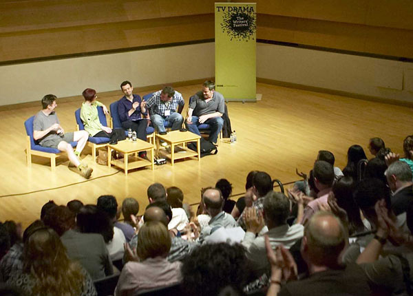 A panel at the Writers Festival