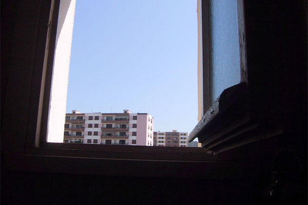 Open window