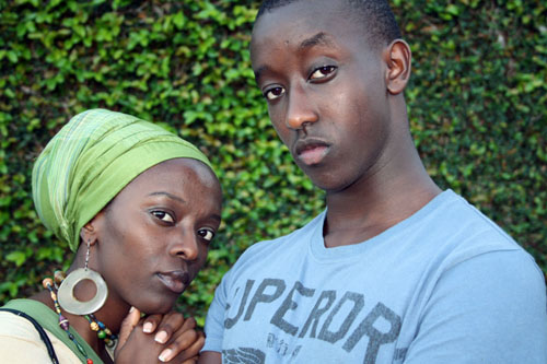 Rapper Miss Jojo and Roger