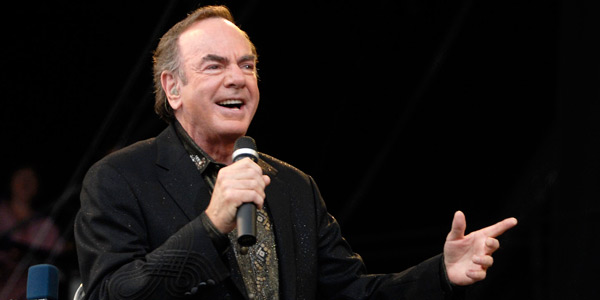 Neil Diamond at Glastonbury in 2008
