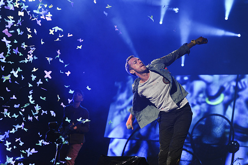 Coldplay at Oxegen 2011 - Photo By carrie Davenport