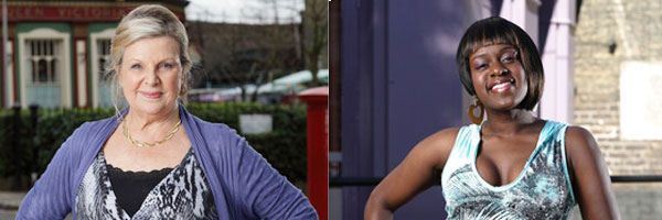 Tameka Empsom and Ann Mitchell