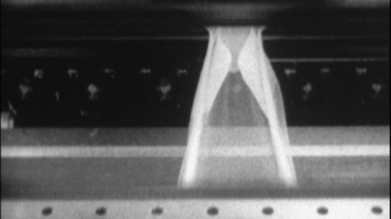 Inside a hosiery factory, 1960