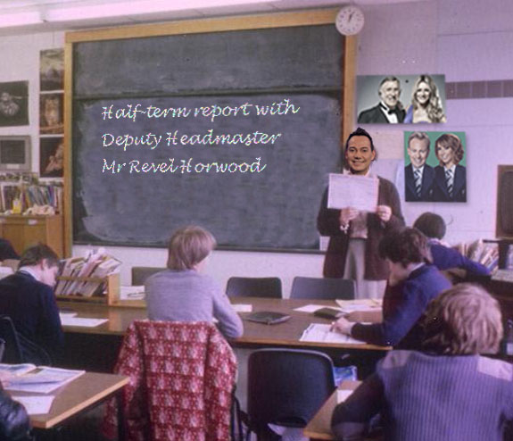 Craig Revel Horwood as a teacher