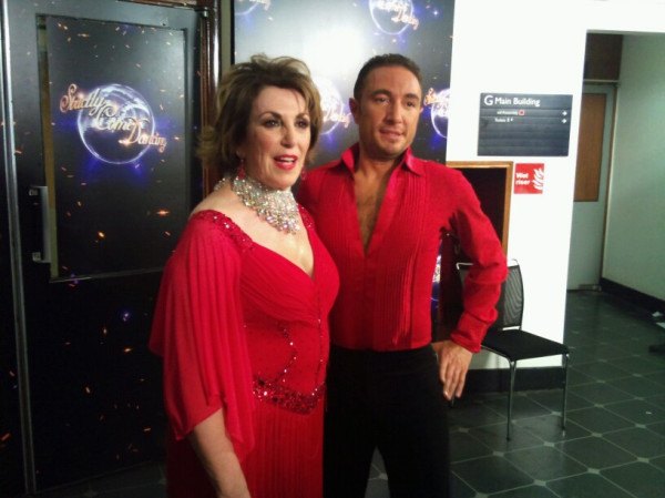 Edwina Currie and Vincent Simone