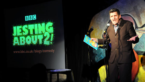 Steve Drayton from BBC Newcastle as part of Jesting About 2