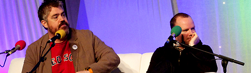 Phill Jupitus and Neil Delamere