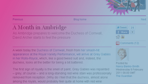 a month in ambridge