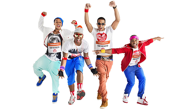 JLS launch Sport Relief 2012