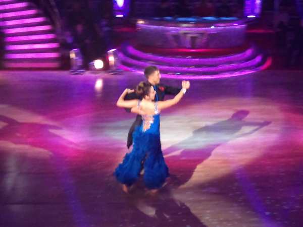 Gavin Henson and Katya Virshilas in the Strictly dress rehearsal