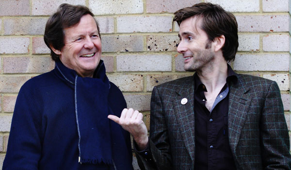 David Hare and David Tennant