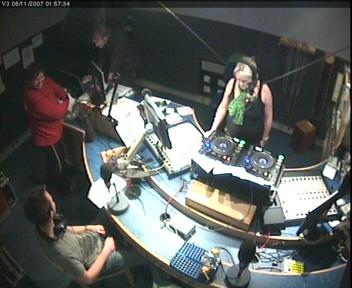 Radio 1 Bethan Elfyn Studio Webcam