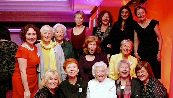 Archers actors and editor at Women of the Year 2011