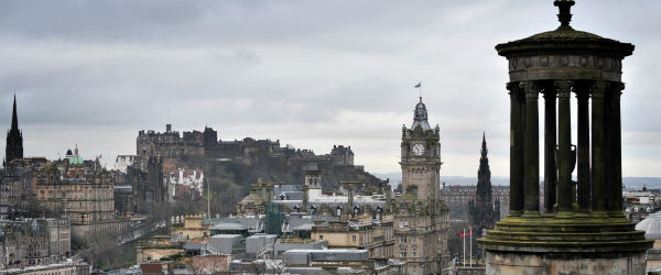 The Edinburgh skyline