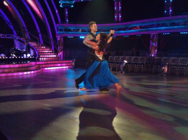 Dan Lobb and Katya Virshilas dancing